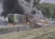 Accident îngrozitor în Bihor! Două mașini și un microbuz au luat FOC după ce s-au ciocnit - 4 persoane RĂNITE