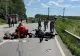 Motocicletă spulberată de basculantă, în jud. Călărași: două victime - FOTO