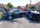 Accident cu 3 mașini în Mureș. 8 victime, dintre care una încarcerată – Trafic blocat – FOTO