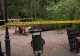 Un copac înalt de peste 10 metri a căzut peste un loc de joacă din parcul Cişmigiu
