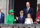 VIDEO | Apariție surpriză a Reginei Elisabeta a-II-a la balconul Palatului Buckingham