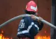 Incendiu VIOLENT la banda transportoare a unei fabrici de ciment de lângă Deva. Pompierii s-au luptat cu FLĂCĂRILE timp de 4 ore