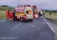 Accident între 2 mașini și un TIR, în Caraş-Severin. Un bărbat a murit şi altul a fost rănit