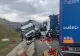 Accident grav între două TIR-uri pe centura Clujului - Ambii șoferi au rămas încarcerați - Traficul complet blocat - VIDEO