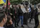 Gigi Becali, procesiune cu preoți după parada Bucharest Pride: a stropit cu agheasmă Calea Victoriei  - FOTO