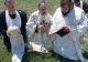 IPS Teodosie stropește câmpurile cu aghiasmă împotriva secetei - VIDEO