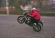 Motociclist DROGAT, oprit de polițiștii din Slatina, după ce a mers pe O ROATĂ