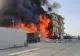 Biserica mistuită de incendiu în Constanța. Fațada blocului cuprins de foc, distrusă total - Locatarii din 11 apartamente, afectați