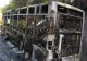 Un autobuz plin cu călători a luat foc în mers, în Bistrița-Năsăud - Pomperii au intervenit de urgență
