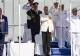 Klaus Iohannis și Nicolae Ciucă, la festivităţile prilejuite de Ziua Marinei Române, la Constanţa