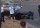 VIDEO | Mașină făcută zob în Piața Constituției de bodyguardul unor cântăreți de petrecere