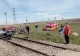 Mașină lovită de tren în județul Vaslui: două persoane au ajuns la spital