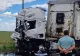 Accident grav între două TIR-uri și un autoturism: Unul dintre autotrenuri transporta 6 tone de substanţe periculoase