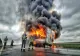 Incendiu puternic, pe autostrada A1 Deva – Nădlac: TIR încărcat cu mase plastice, în flăcări - VIDEO