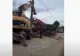 Dorel lovește din nou! "Balet" cu excavatoarele în jurul unui stâlp dintr-o localitate din Satu Mare: cât de mare a fost PERICOLUL - VIDEO