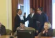 Scene incredibile în Parlamentul României. George Simion și Gabriel Zetea, îmbrânceli pentru salariile primarilor - VIDEO