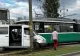 Accident grav în Iași: Un microbuz, proiectat în stâlp după impactul cu un tramvai - O persoană este BLOCATĂ - FOTO