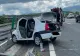 Moarte violentă pe A1! Un bucureștean de 51 de ani a murit pe loc după ce a intrat cu mașina în parapet. Trafic restricționat spre Sibiu