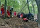 Un bărbat şi-a pierdut viaţa după ce s-a răsturnat cu tractorul într-o pădure din județul Cluj - FOTO