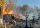 Incendiu la o biserică din Bacău. Flăcări vizibile de la kilometri distanță