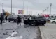 Accident cu 4 mașini în parcarea unui mall din Capitală