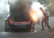 Mașina pilotată de Dani Sordo a luat foc la Raliul Japoniei - Momente de panică - VIDEO
