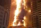 Incendiu de proporții în Dubai. Un zgârie-nori a fost cuprins de flăcările uriașe - VIDEO