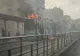 Incendiu în sectorul 4 al Capitalei. Un tramvai a luat foc, traficul rutier a fost blocat - FOTO&VIDEO