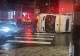 Accident grav - O ambulanță cu pacienți s-a răsturnat în trafic - VIDEO