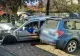Carambol cu 3 mașini în Arad. Două persoane au fost rănite și transportate la spital