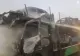 Autoplatformă în flăcări - 8 autoturisme, făcute scrum. Incendiu devastator pe șosea - VIDEO