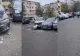 7 dintr-o lovitură: Accident în lanț într-o parcare din Târgoviște - Cum a reușit un camion de gunoi să lovească mașinile - Cine era la volan - VIDEO