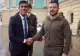 Sunak și Zelenski, față în față - Premierul britanic, prima vizită la Kiev - Ce au discutat despre apărarea aeriană în războiul din Ucraina