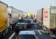 Coloană de camioane de 13 kilometri înainte de frontieră, la Nădlac II
