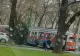 Tramvaiul lui Moş Crăciun s-a tamponat cu o mașină, la Arad. Incident în trafic