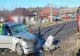 Trafic oprit pe pe DN 71 Târgovişte-Sinaia în urma unui accident rutier. 3 persoane cu vârste între 16 și 24 de ani, rănite - FOTO
