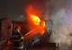 Explozie și incendiu la Galați - Un rezervor de carburant a luat foc