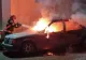 Mercedesul unui preot din Suceava, incendiat de o mână criminală, în curtea bisericii