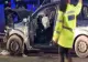 Un autoturism a intrat violent în clădirea unui fast food din Popești Leordeni și s-a oprit în bucătăria acestuia. Doi tineri au ajuns la spital