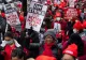 Alertă în spitalele din New York: Peste 7.000 de asistente, în grevă - Protest împotriva burnout și pentru salarii mai mari - VIDEO
