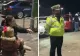 Dosar penal după ce un polițist local din Constanța a ridicat mașina unei femei cu dizabilități, deși avea semnul în geam - VIDEO