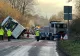 Accident cumplit în Anglia: Un autobuz supraetajat cu 71 de muncitori s-a răsturnat în apropierea unei centrale nucleare - FOTO&VIDEO