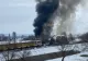 Incendiu devastator în Mureș, cu degajare de fum dens, la un depozit de mașini și îngrășăminte - 1.000 de metri pătrați, în flăcări - VIDEO