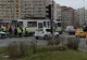 Circulația în București, blocată, la oră de vârf. Tramvai deraiat pe şoseaua Ştefan cel Mare, la intersecţia cu Calea Moşilor (VIDEO)