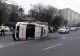 Accident grav în centrul Capitalei: O ambulanță s-a răsturnat după un impact violent - TRAFIC oprit, mobilizare masivă - FOTO&VIDEO
