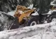 CNAIR intervine pentru salvarea turiștilor blocați la Cabana Capra din Munții Făgăraș: 4 utilaje, trimise pe teren - VIDEO