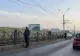 Accident rutier în Capitală: Trafic suspendat pe Șos. Virtuții - O mașină a rămas suspendată pe linia tramvaiului 41 - FOTO
