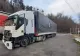 Șofer de TIR din Ucraina, abandonat de patron în România, după un accident pe Valea Oltului: "Trăiește din mila colegilor, în parcare"