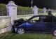 Un tânăr de 21 de ani a intrat cu mașina în gardul Parlamentului