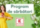Programul magazinelor Kauflad de Paște 2023
